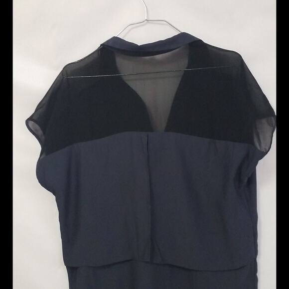 SILENCE +NOISE HIGH LOW‎ SHIRT DRESS SIZE M - Picture 5 of 8